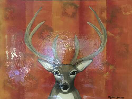 AUTOMNE 1. HUILE - 30 X 40