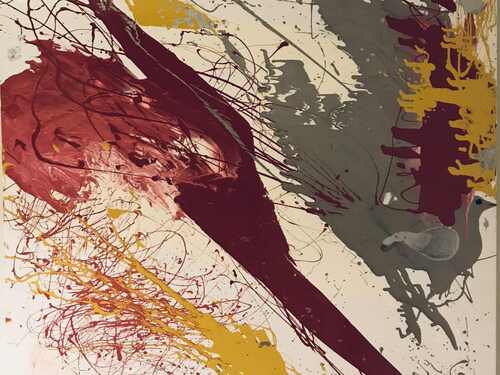 TEXTURAL 4. HUILE - 48 X 48