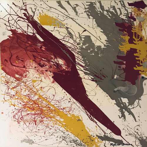 TEXTURAL 4. HUILE - 48 X 48