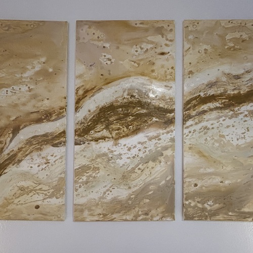 3 canvas de 24x48
