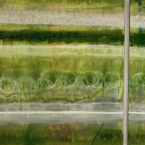 LINEAIRE  2.   ACRYLIQUE - 38X 48 (2 PIÈCES)