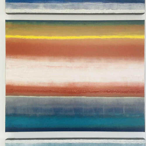 TRIPIQUE 2. ACRYLIQUE - 48 X 30