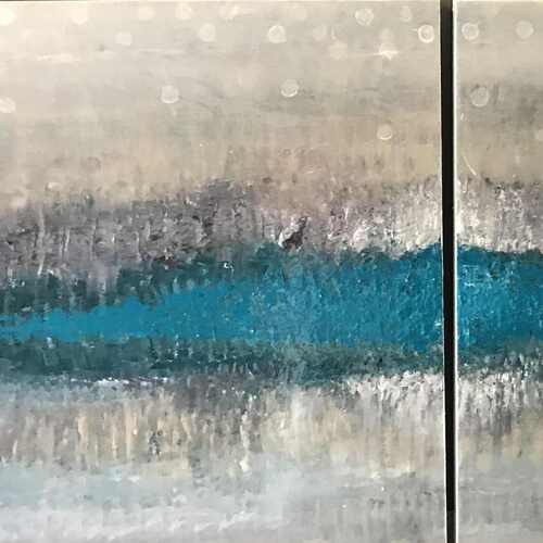 LINEAIRE 4. ACRYLYQUE - 40 X 96